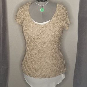 Bebe Cream Sweater